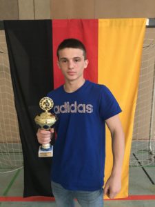 Altin Murati mit NRW-Cup 2018